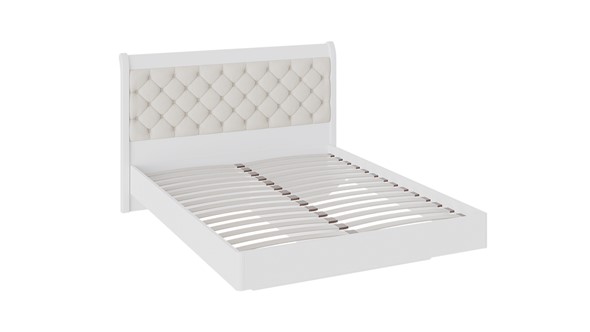 Кровать 2-спальная Франческа с мягким изголовьем (СМ-312.01.001) в Элисте - изображение