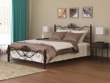 Кровать в спальню Garda 2R 160х200, венге в Элисте - предосмотр