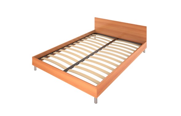 Кровать 2-спальная Аспект-Аспирант АС-52, Миланский орех в Элисте - изображение