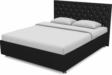 Двуспальная кровать с механизмом Флоренция-А 1600 (Nitro Black) в Элисте