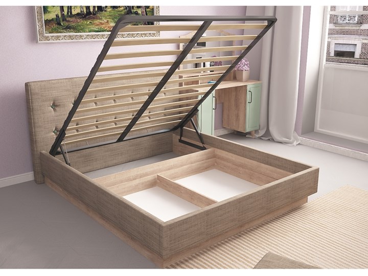 Модульная спальня Ханна, набор 4, дуб баррик/белый в Элисте - изображение 1