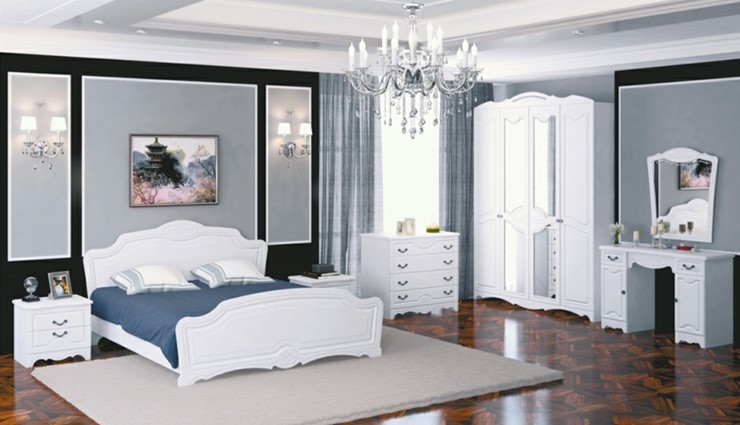 Спальня Лотос (Лак-Белый Жемчуг) в Элисте - изображение