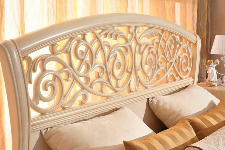 Гарнитур в спальню Александрия, кровать, 2 тумбочки, Ленто в Элисте - изображение 7