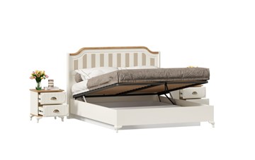 Спальный гарнитур Вилладжио, набор 3 (кровать 1600 с механизмом) в Элисте - предосмотр 1
