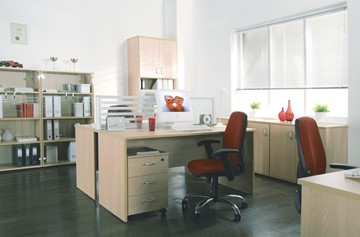 Комплект офисной мебели Формула (вяз светлый) в Элисте - предосмотр 5