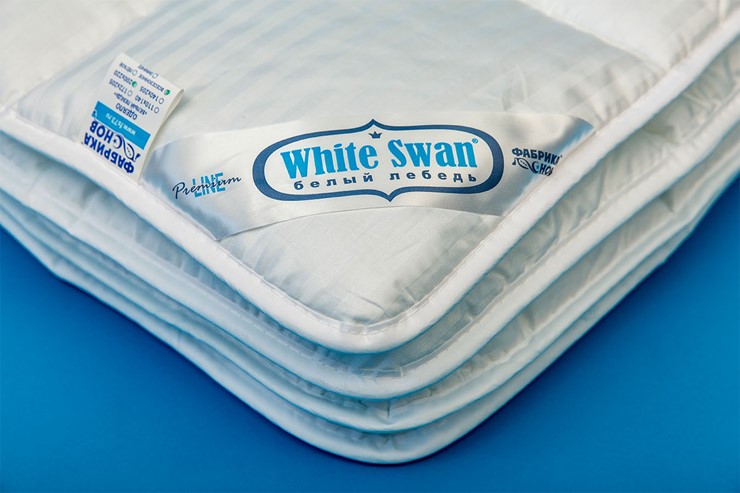 Одеяло всесезонное двуспальное Белый лебедь в Элисте - изображение 1