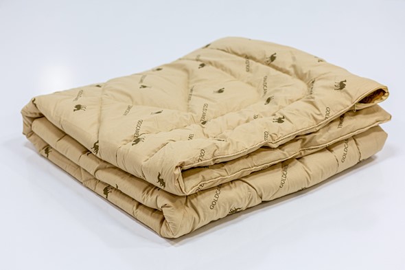 Одеяло зимнее полутороспальное Gold Camel в Элисте - изображение