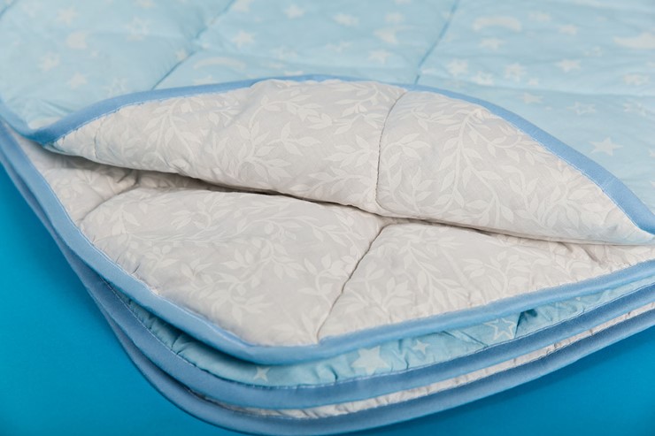 Одеяло всесезонное полутороспальное Хлопок &  Хлопок в Элисте - изображение 1