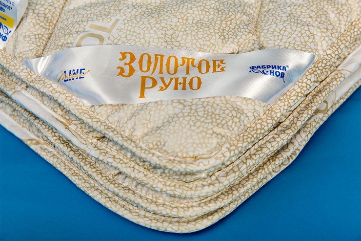 Одеяло всесезонное двуспальное Золотое Руно в Элисте - изображение 1