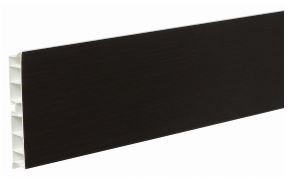Цоколь ПВХ (цвет Черный) 4 м (H-100) в Элисте
