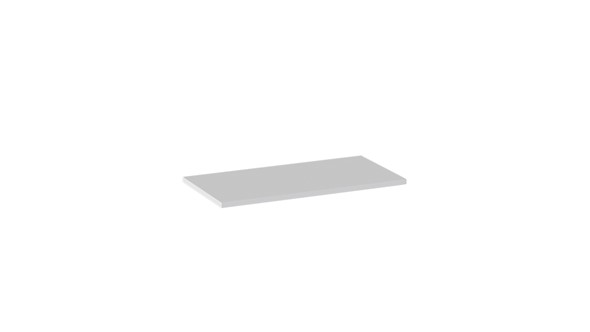 Полка Прованс (Белый глянец) для формирования карниза П60 в Элисте - изображение