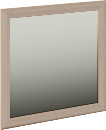Навесное зеркало Глэдис М29 (Шимо светлый) в Элисте - изображение