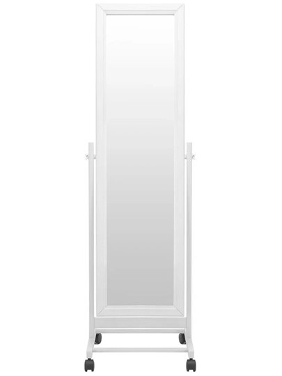 Зеркало напольное BeautyStyle 27 (135х42,5см) Белое в Элисте - изображение 1