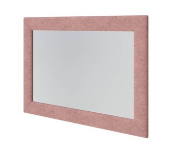 Зеркало настенное OrmaSoft 2, Рогожка (Levis 62 Розовый) в Элисте