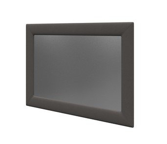 Зеркало навесное OrmaSoft 2, Велюр (Forest 520 Темно-серый) в Элисте