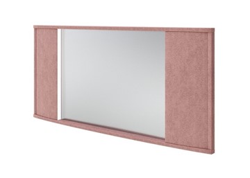 Зеркало настенное Vittoria с подсветкой, Рогожка (Levis 62 Розовый) в Элисте