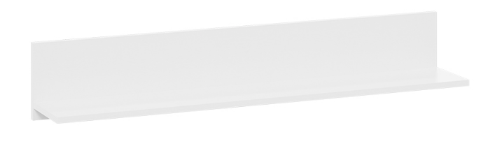 Настенная полка Агата Исп.2 (Белый Ясень) в Элисте - изображение 1