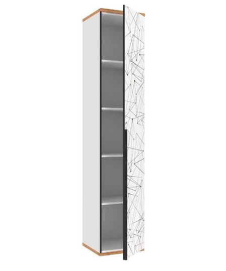 Шкаф одностворчатый Урбан 528.040, белый в Элисте - изображение 1
