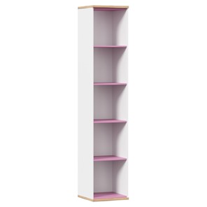 Шкаф одностворчатый Урбан 528.040, белый/розовый в Элисте - предосмотр 4