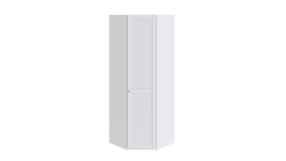 Угловой детский шкаф Ривьера правый СМ 241.23.003R (Белый) в Элисте - изображение