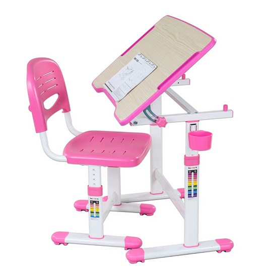 Растущая парта и стул Piccolino II Pink в Элисте - изображение 4