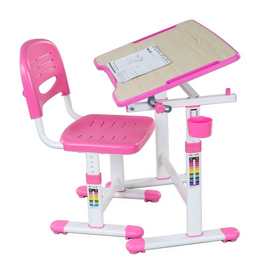 Растущая парта и стул Piccolino II Pink в Элисте - изображение 3