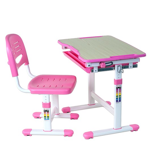 Растущий стол и стул Piccolino Pink в Элисте - изображение 1