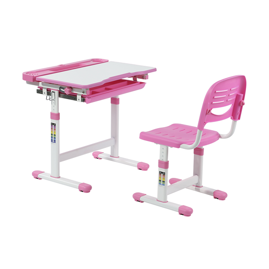 Растущая парта + стул Cantare Pink в Элисте - изображение 1