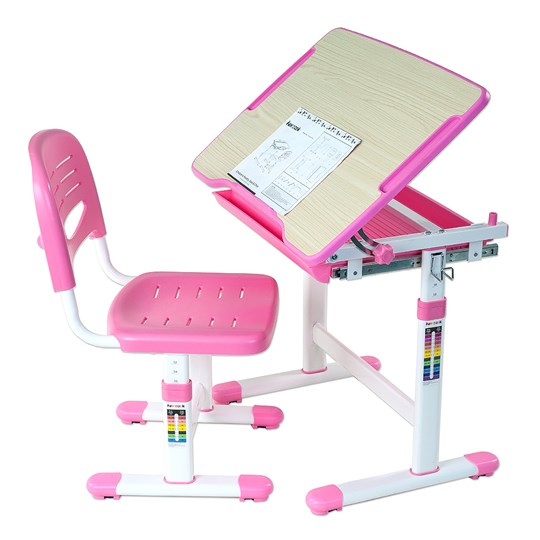 Растущий стол и стул Piccolino Pink в Элисте - изображение 3