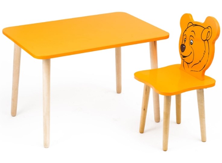 Стол детский Джери, Оранжевый в Элисте - изображение 1