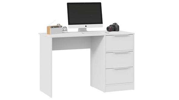 Стол письменный Марли Тип 1 (Белый) в Элисте - изображение