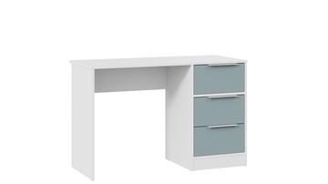 Письменный стол Марли Тип 1 (Белый/Серо-голубой) в Элисте - предосмотр 2