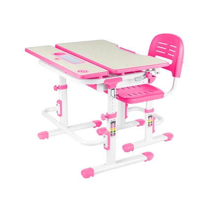 Растущая парта и стул Lavoro Pink в Элисте - изображение