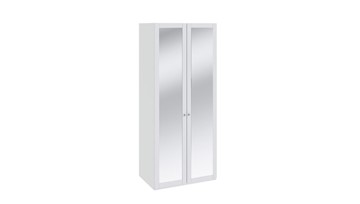 Распашной шкаф Ривьера для одежды с зеркальными дверями СМ 241.07.102 в Элисте - предосмотр