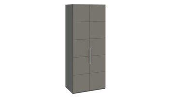Шкаф Наоми с 2-мя дверями, цвет Фон серый, Джут  СМ-208.07.03 в Элисте - предосмотр