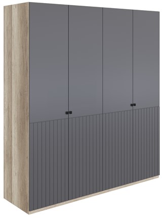 Шкаф четырехстворчатый Доминго (глухие двери) в Элисте - изображение