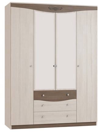Шкаф распашной Ванесса 4-х дверный в Элисте - изображение