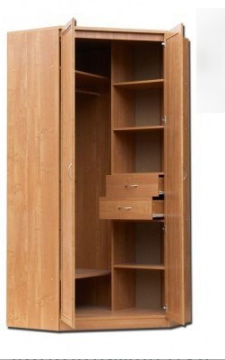 Шкаф 403 несимметричный, цвет Дуб Сонома в Элисте - изображение 1