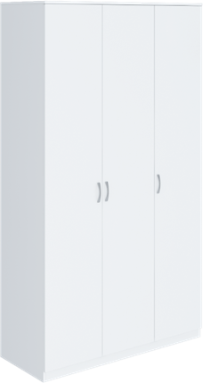 Шкаф распашной Осло М01 (Белый) в Элисте - изображение