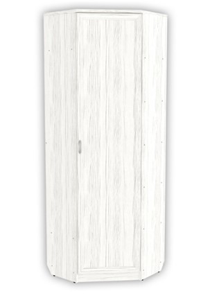 Распашной шкаф 402 угловой со штангой, цвет Арктика в Элисте - изображение