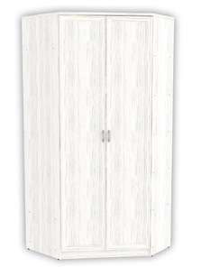 Угловой распашной шкаф 403 несимметричный, цвет Арктика в Элисте