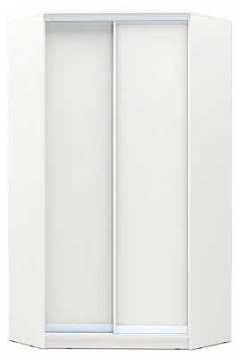 Шкаф угловой 2200х1103х1103, ХИТ У-22-4-11, белая шагрень в Элисте - изображение