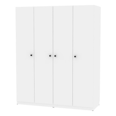 Шкаф распашной Arvid H240 (Белый) в Элисте - изображение