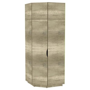 Распашной шкаф Аврора (H33) 2322х854х854, Дуб Каньон Монумент в Элисте - предосмотр