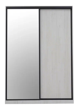 Шкаф с зеркалом Винтер-6.16, винтерберг/темно-серый в Элисте - изображение