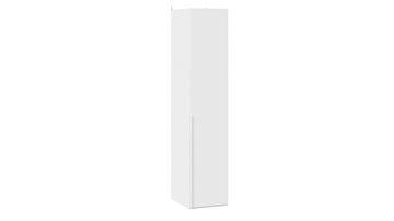 Шкаф для белья Порто (580) СМ-393.07.001 (Белый жемчуг/Белый софт) в Элисте - предосмотр