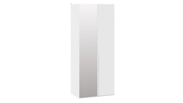 Шкаф двустворчатый Порто (580) СМ-393.07.005 (Белый жемчуг/Белый софт) в Элисте