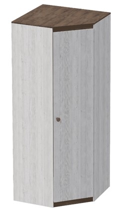 Шкаф угловой в спальню Даллас, Дуб Винтерберг/Таксония в Элисте - изображение