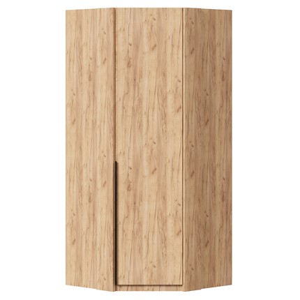 Распашной шкаф угловой Норд ЛД 677.080.000.032 (Дуб золотой) в Элисте - изображение