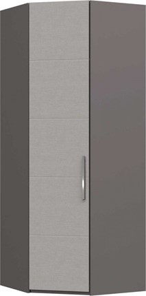 Распашной угловой шкаф Вива Мокко глянец / Текстиль в Элисте - изображение